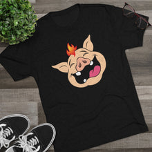 Load image into Gallery viewer, Unisex Tri-Blend Hawgy Head Tee