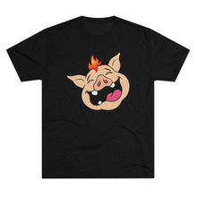 Load image into Gallery viewer, Unisex Tri-Blend Hawgy Head Tee