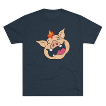 Load image into Gallery viewer, Unisex Tri-Blend Hawgy Head Tee