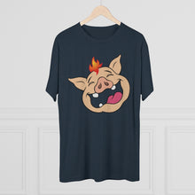 Load image into Gallery viewer, Unisex Tri-Blend Hawgy Head Tee